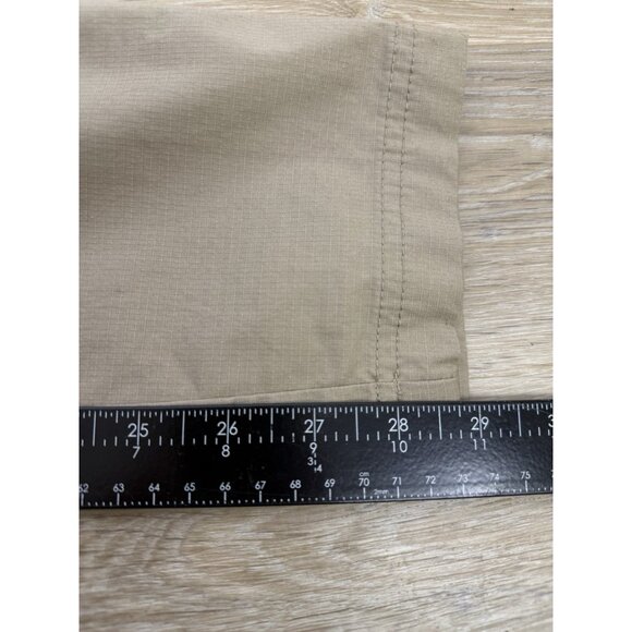 Prana Double Peak All Around Pant Tan Sandbar Hiking SPF 50 Size 2 Ripstop - Picture 13 of 13